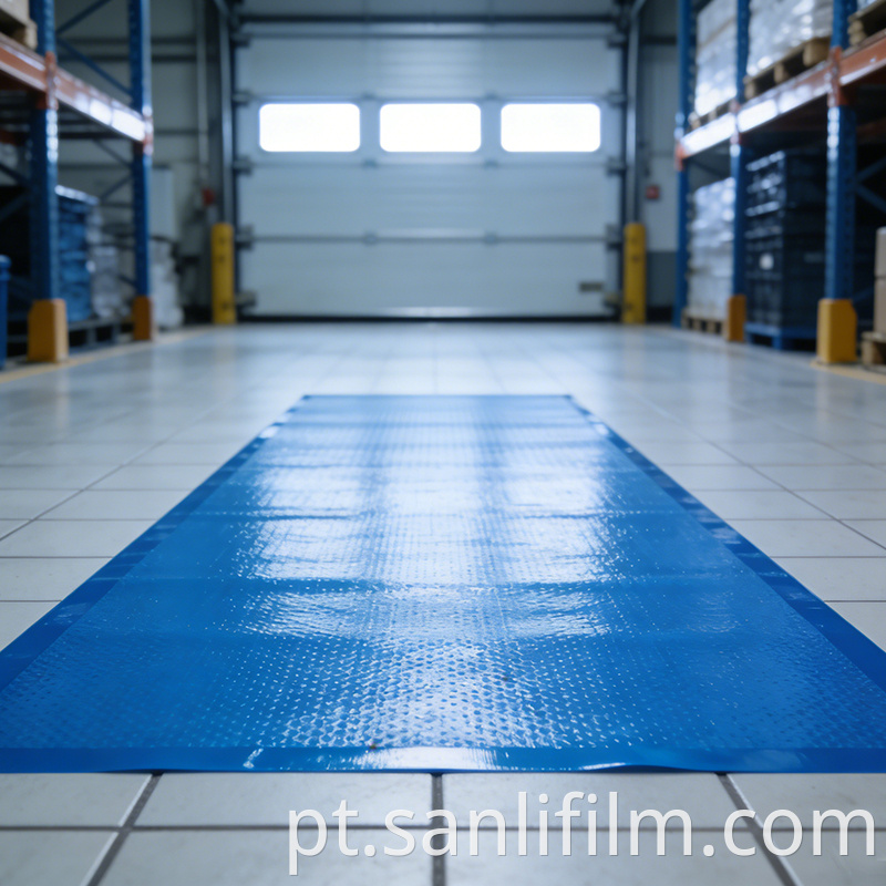 Warehouse Receiving Areas Sticky Mat